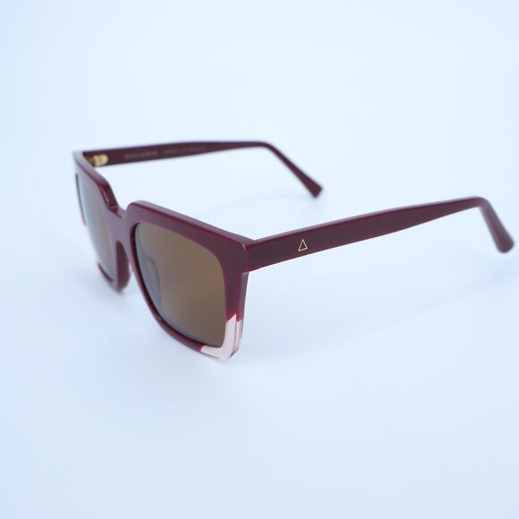 ZEUS+DIONE Artemis II Sunglasses Red Oversized Square Eye Women\'s